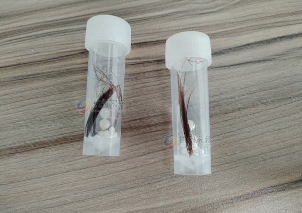 毛發研磨前