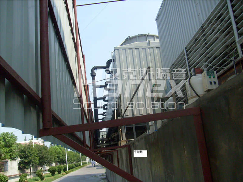 冷卻塔噪聲治理項(xiàng)目案例-浙江昱輝陽(yáng)光能源